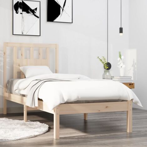 Massivholzbett 90x190 cm vidaXL
