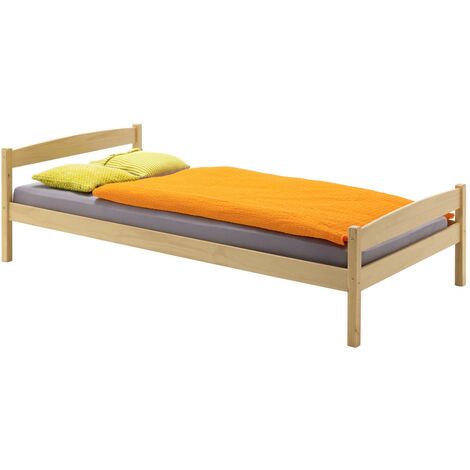 Einzelbett BORIS in 90 x 200 cm, natur