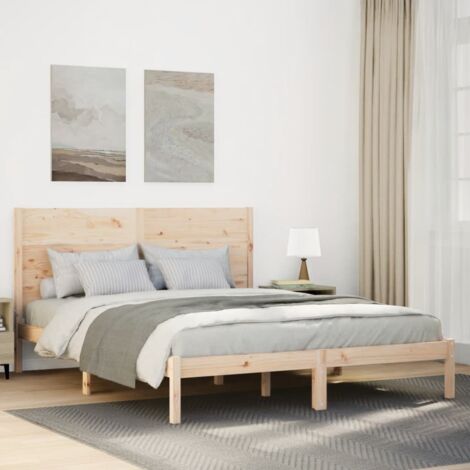 Massivholzbett Extra Lang ohne Matratze 160x220 cm vidaXL