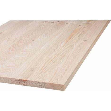 Massivholzplatte Nadelholz geschliffen Kanten gefast 2000x300x18mm Holz Platte