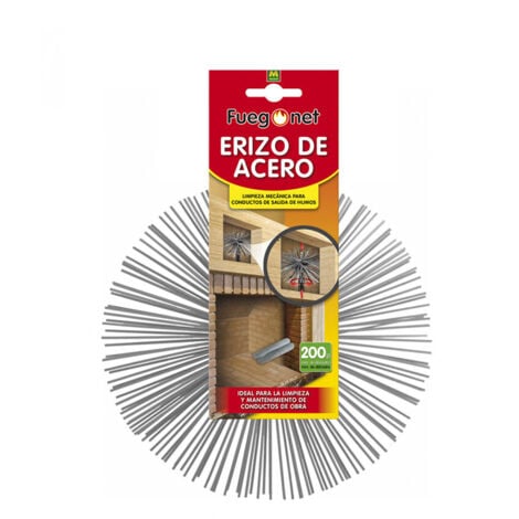 FUEGO NET MASSO FUEGONET ERIZO DE ACERO 200 MM REF. 231542