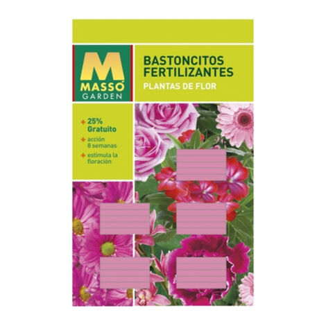 masso garden bli.25x1,8 gr baston fertiliz.planta flor 231101-231816