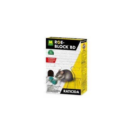 Raticida roe-block plus 260g 231534 massó