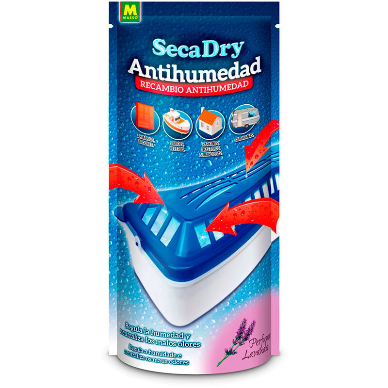 

Secadry antihumedad recambio 500g. 231648 massó - Masso