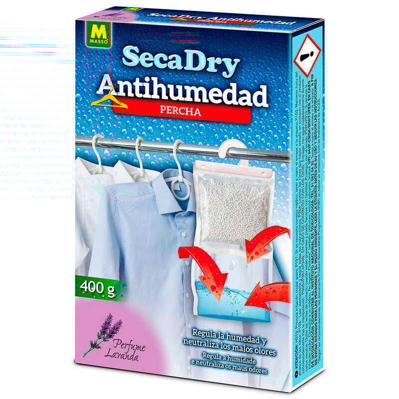 

Secadry percha antihumedad 400g. 231645 massó - Masso