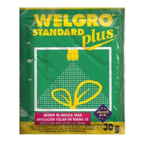 Masso WeLGro Standard Plus, engrais NPK, plus de 30 gr