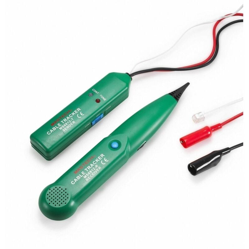 

MS6812 Cable Tester Rastreador linea Teléfono, cable red - Mastech