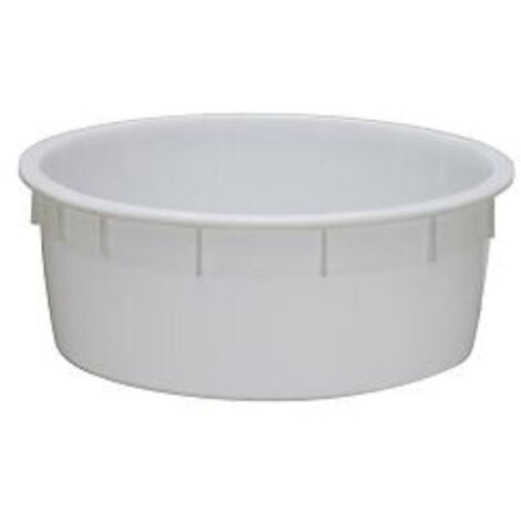 Mastello basso per alimenti da 110 litri - Bianco neutro - Mobil Plastic