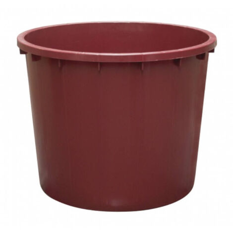 Mastello Cantina, Tino in Plastica color Vinaccia 500 Litri