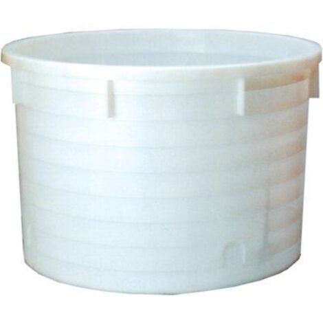 Mastellone tondo bianco ics ldpe lt 500 cm 104 h.cm 82 Ics