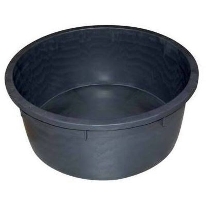 Mastellone tondo nero Stefanplast