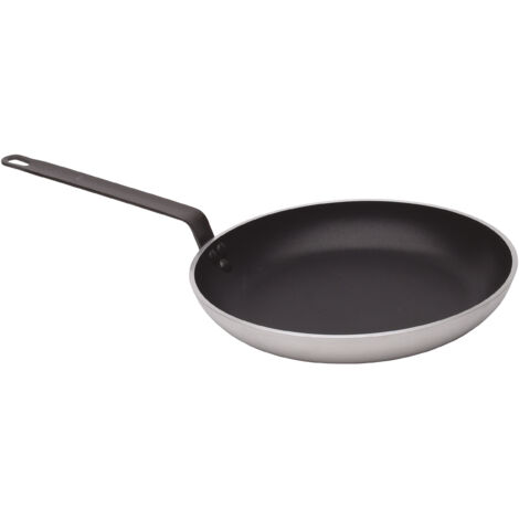 Master Class - Aluminium Bratpfanne (robust, 32 cm), Farbe silber