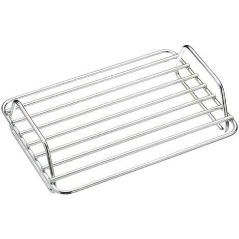 Master Class Padella per grigliare in acciaio inox (dimensioni ridotte, acciaio inox, metallo, 23 x 16,5 cm)