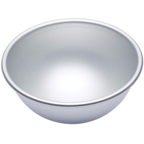 Master Class - Stampo per dolci in metallo anodizzato, forma semisferica, colore argento - Genitore, 15,5 cm x 7,5 cm