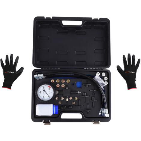 Master Common Rail Diesel High Pressure Tester Kit + Injector Pipe Blanks