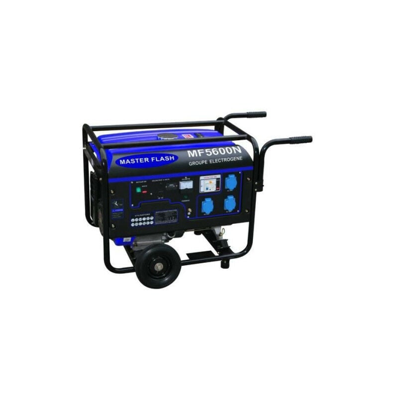 Master Flash - Groupe électrogene a essence MF5600N - 5500W max - 96dB(A) - 25L