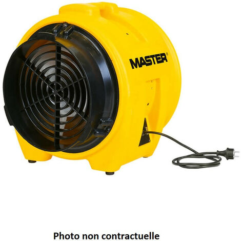 Master Klimatechnik BLM 6800 Ventilateur de sol 350 W jaune, noir S125421
