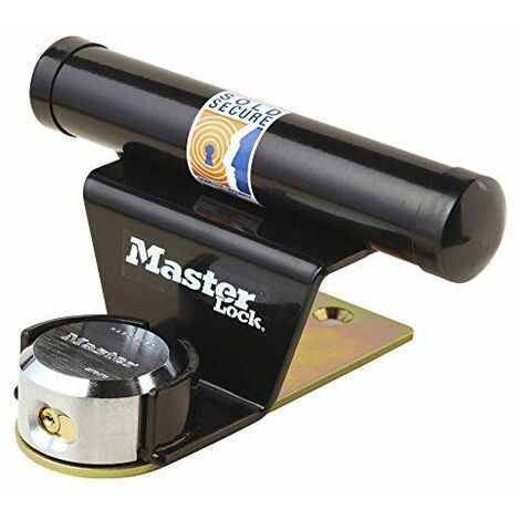 Master Lock 1488EURDAT Protector pour Porte de Garage Basculante avec Serrure à Clé, ...
