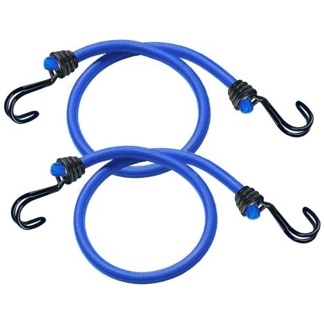 Master Lock 3017EURDAT Twin Wire Bungee Cord 120cm Blue 2 Piece MLK3017E