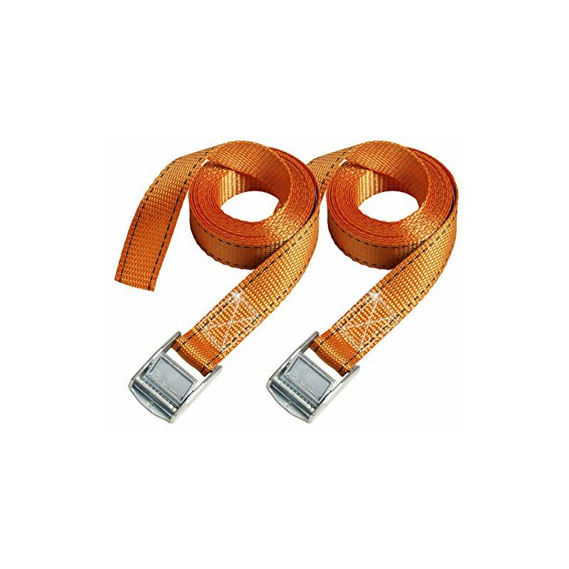 3210EURTAT Cinghia con Fibbia in Zama, Arancio