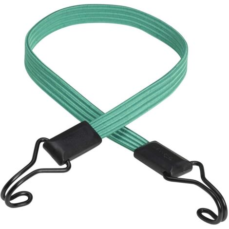 Master Lock 3225EURDAT Flat Bungee 80cm Green Double Hook MLK3225E