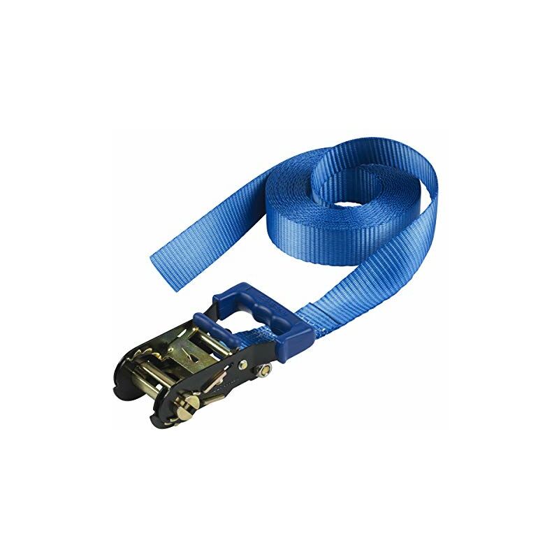 4359EURDAT Cinghie di fissaggio, Blu, 6 m x 35 mm