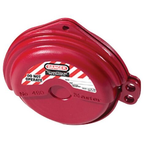 Master Lock 480 Lockout Gate Valve Cover 25-75mm (1-3in) MLKS480