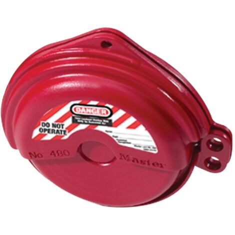 Master Lock 480 Lockout Gate Valve Cover for 25-75mm (1-3 inch) Valves