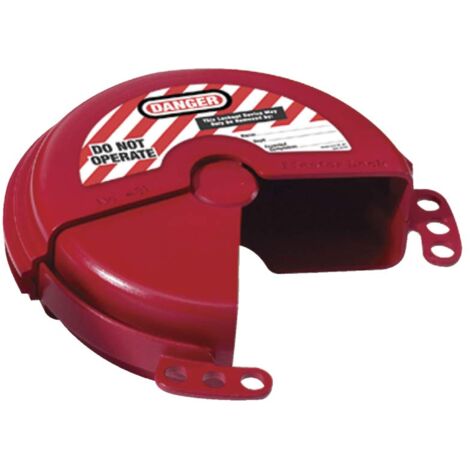 Master Lock 481 Isolamento valvola rotante a saracinesca, da 5,1 a 12,7 cm