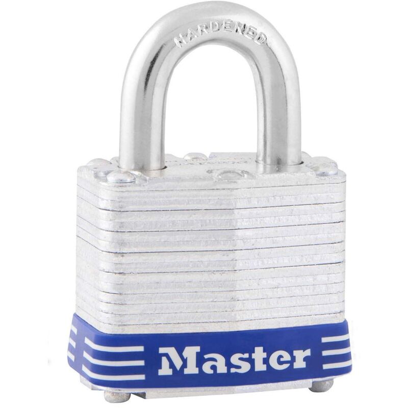 Laminated Steel 38mm Padlock 4-Pin MLK3 - Master Lock