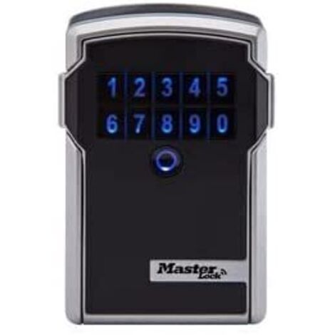 Master Lock 5441EURD Cassaforte murale Bluetooth grigia sicura