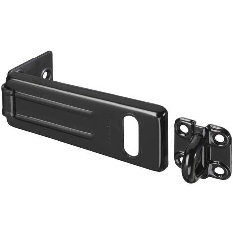 Master Lock 704EURDBLK Esterno Porta Chiavistello, Nero Opaco