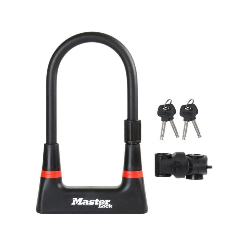 Master Lock - Antivol Vélo u 8279EURDPRO - Acier Cémenté, Clé, Certifié