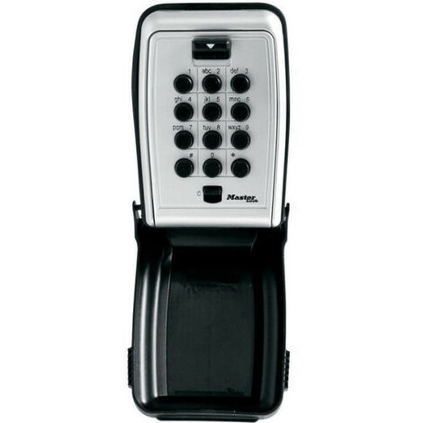 Master Lock – Armoire à clés sécurisée – Boutons poussoirs – Avec anse – Partage sécurisé pour 5 clés – Pour accès à domicile