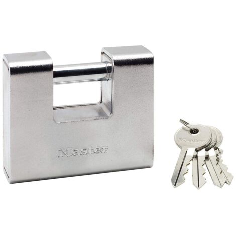 Master Lock Armoured 90mm Zinc Body Shutter Padlock MLK690