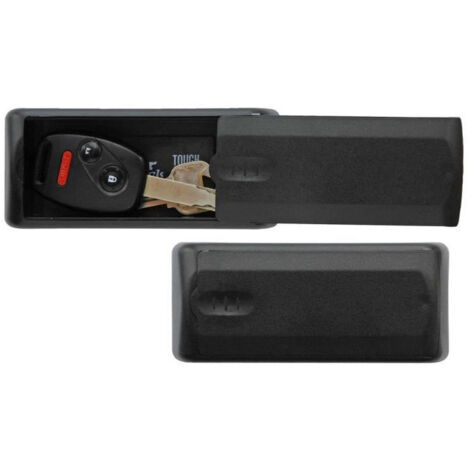 Master Lock – Boîte à clés magnétique 75x40mm – Plastique anti-rouille – Aimant puissant pour fixation sous véhicules – Cachette discrète pour clés de voiture