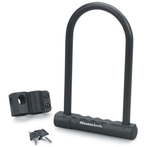 Master Lock Bügelschloss inkl. 2 Schlüssel schwarz 8170EURDPRO