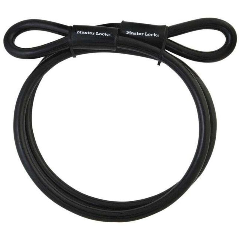 Master Lock - 72EURD Câble Antivol avec deux Boucles, 4,5 m