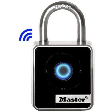 MASTER LOCK Cadenas connecté Buetooth pour usage intérieur - Pour vestiaire de sport, casier d'école