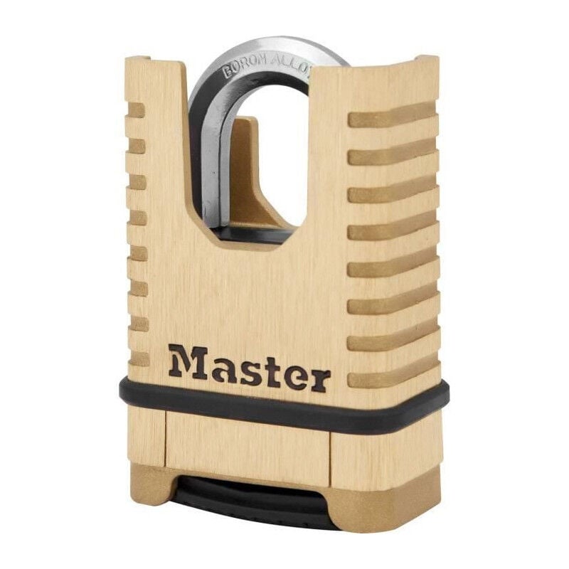 Cadenas en Laiton Massif Haute Securite [Anse Protegee][a Combinaison] M1177EURD - Master Lock