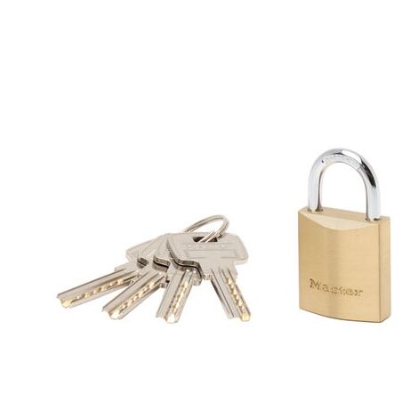 MASTER LOCK - Cadenas lait.hte sec.30mm 4 cl.