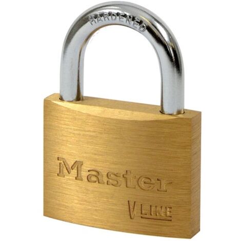 MASTER LOCK - Cadenas laiton 50mm anse 25mm vrac 4150