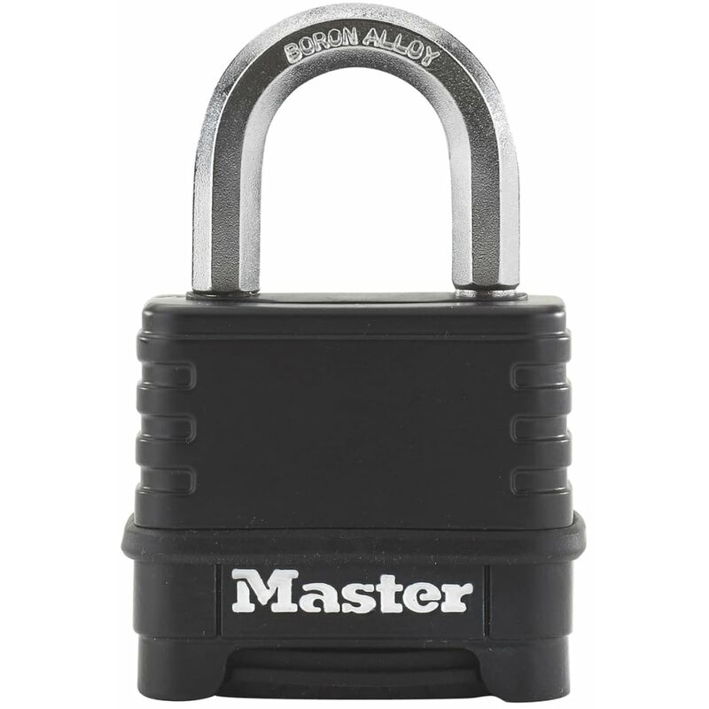 

Master Lock Candado con código Excell Zinc 57 mm negro M178EURD - Negro