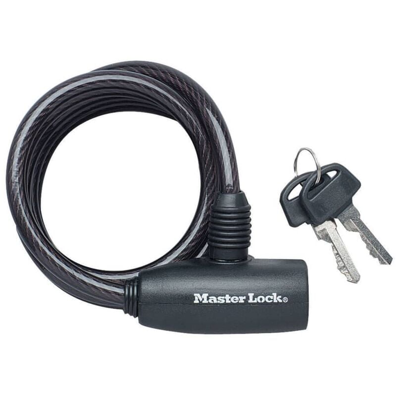 

Candado de cable acero 1,8 m x 8 mm 8126EURDPRO - Negro - Master Lock