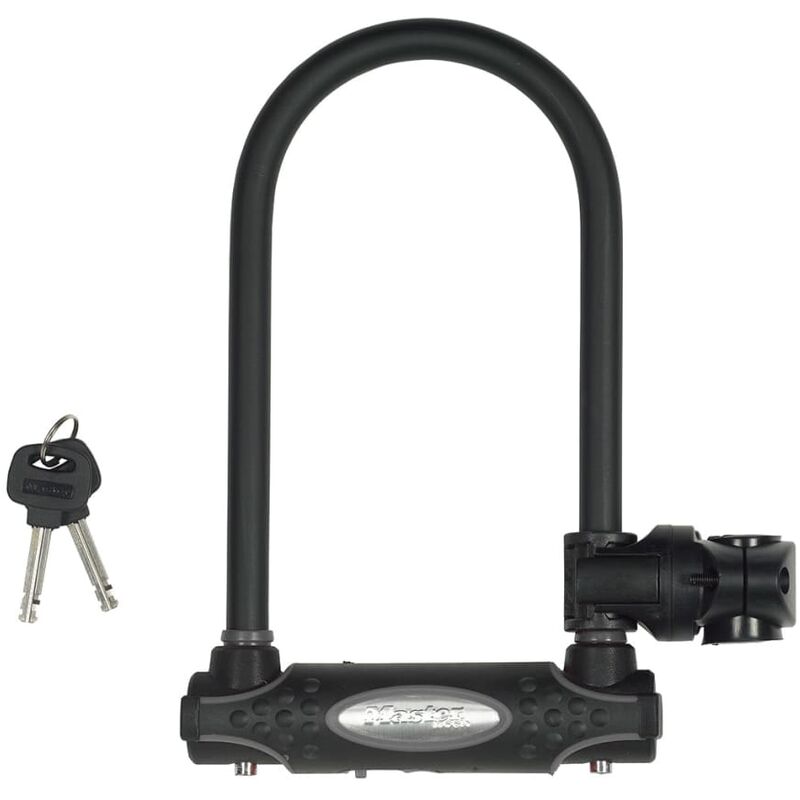 

Candado en U con grillete de acero 11 cm 8195EURDPRO - Negro - Master Lock