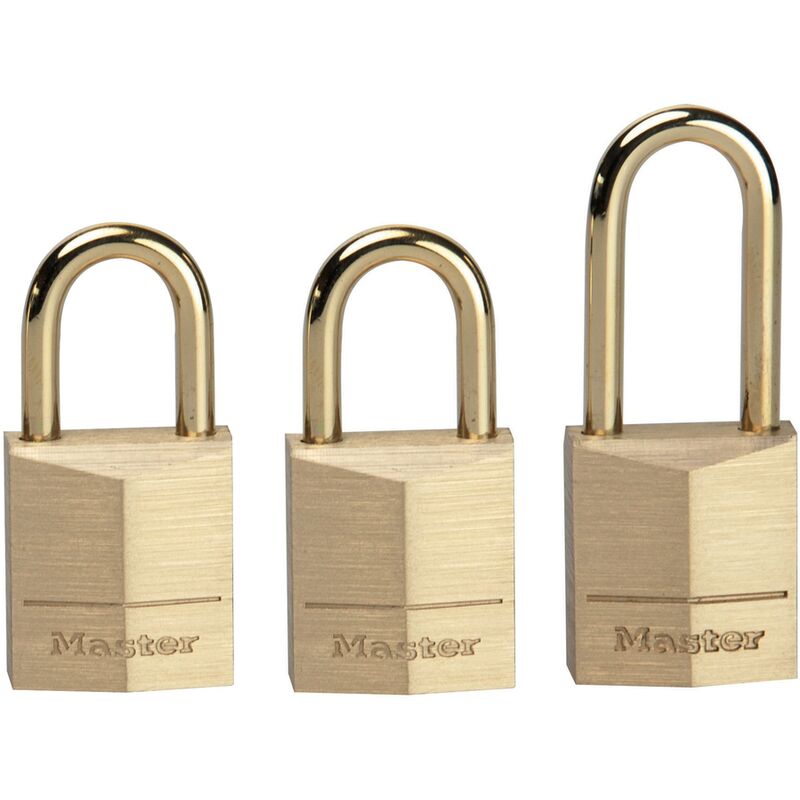 

Master Lock candados 15 mm - 3 piezas