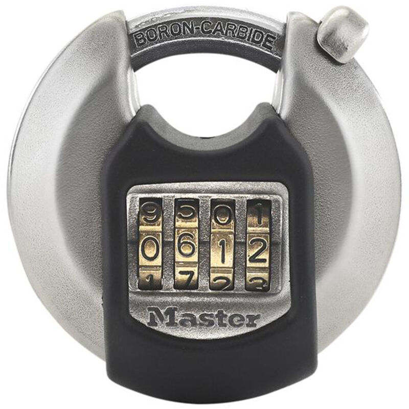 Master Lock Excell Discus 4-Digit Combination Padlock 70mm