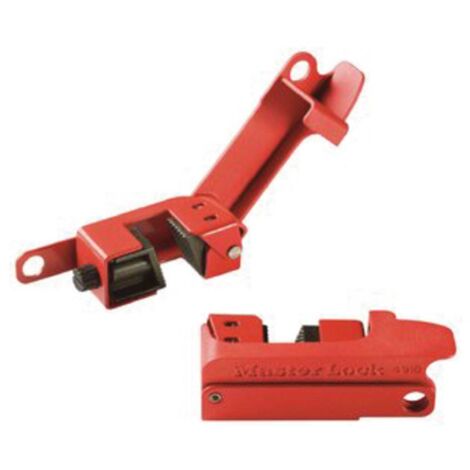 Master Lock Griptight Large Circuit Breaker Lockout (Model MLKS491B) for Enhanced Electrical Safety and Lockout Security