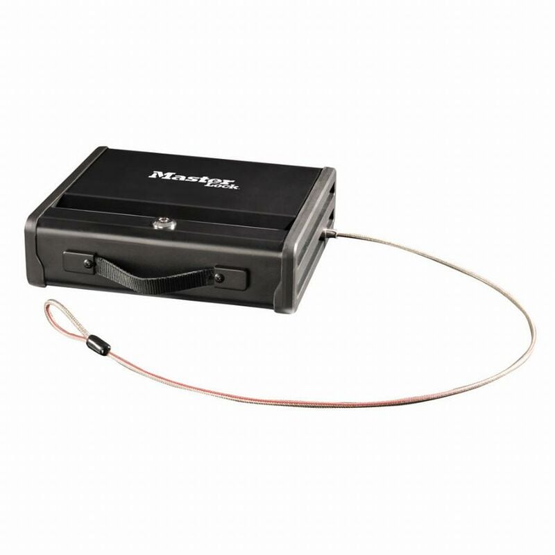 Master Lock - Kompakter Tresor mit Befestigungskabel – S-Format – PP1KML