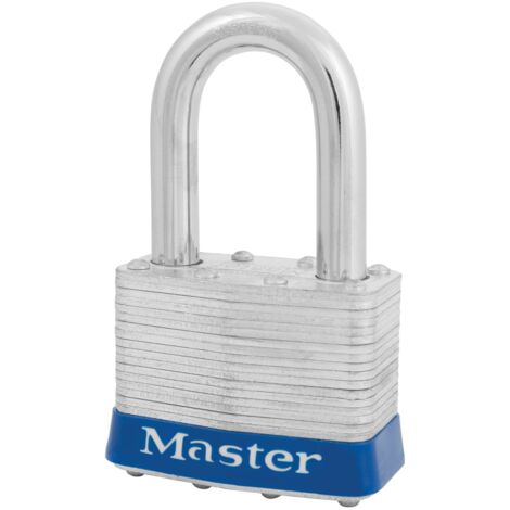 Master Lock Laminated Steel 51mm Padlock with 4-Pin Keyed Alike, 38mm Shackle, Model 5KALF-A118